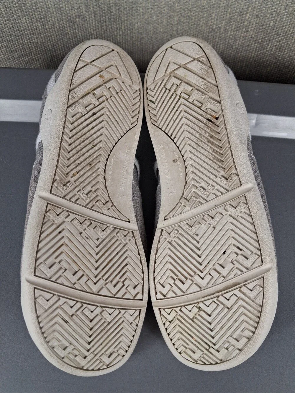 Xero Aptos Shoes Mens 10.5 Taupe Slip-On Hemp Canvas Casual Barefoot Lightweight
